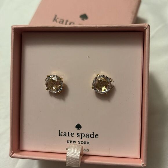 Kate Spade Round Stud Earrings NWT - Picture 1 of 7